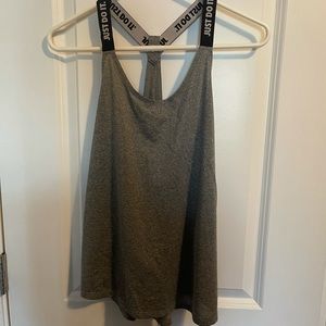 Grey Nike tank top